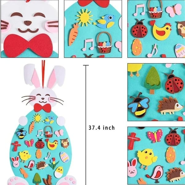 🔥DIY Felt Bunny🐰