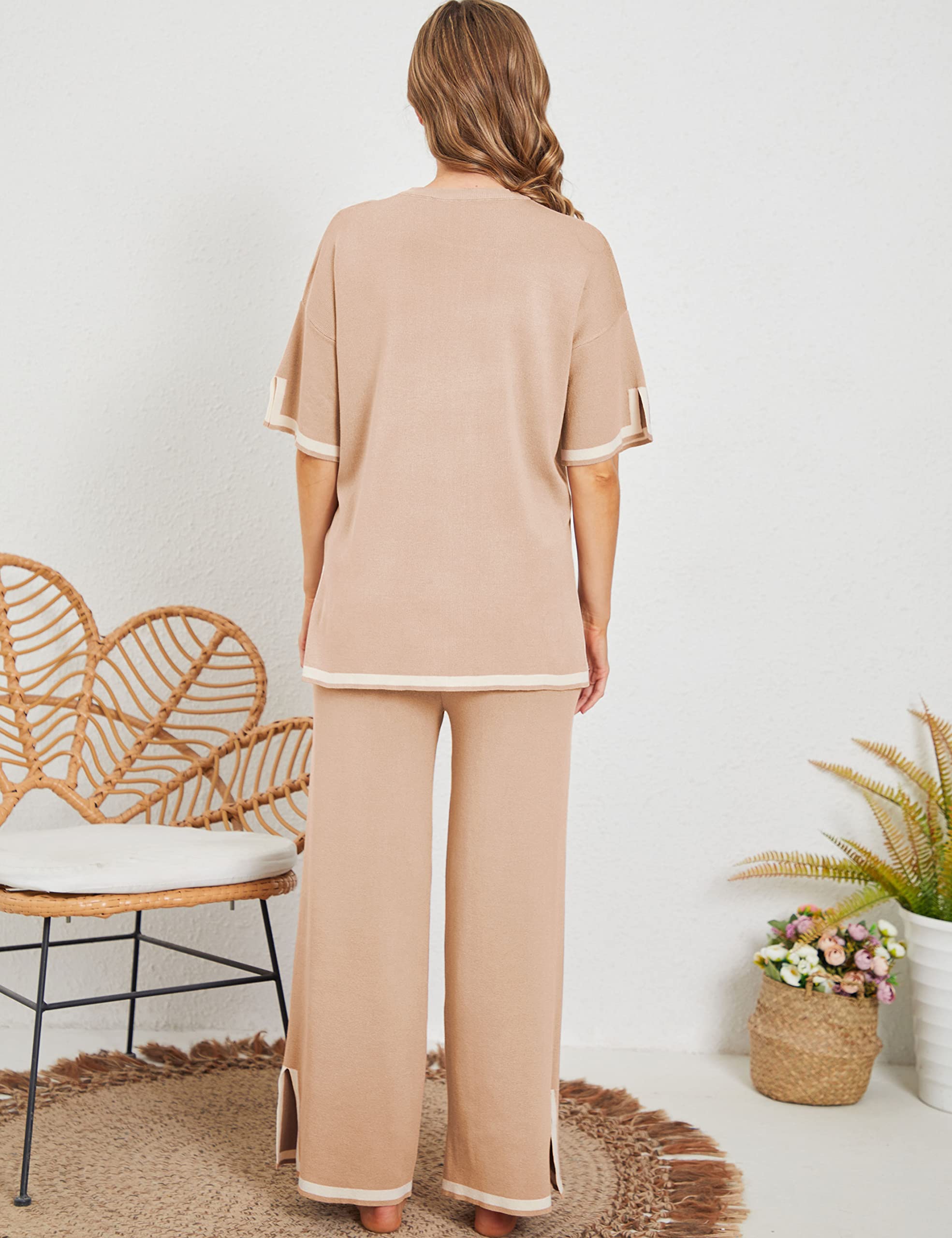 Classy Elastic Knit Lounge Set✨